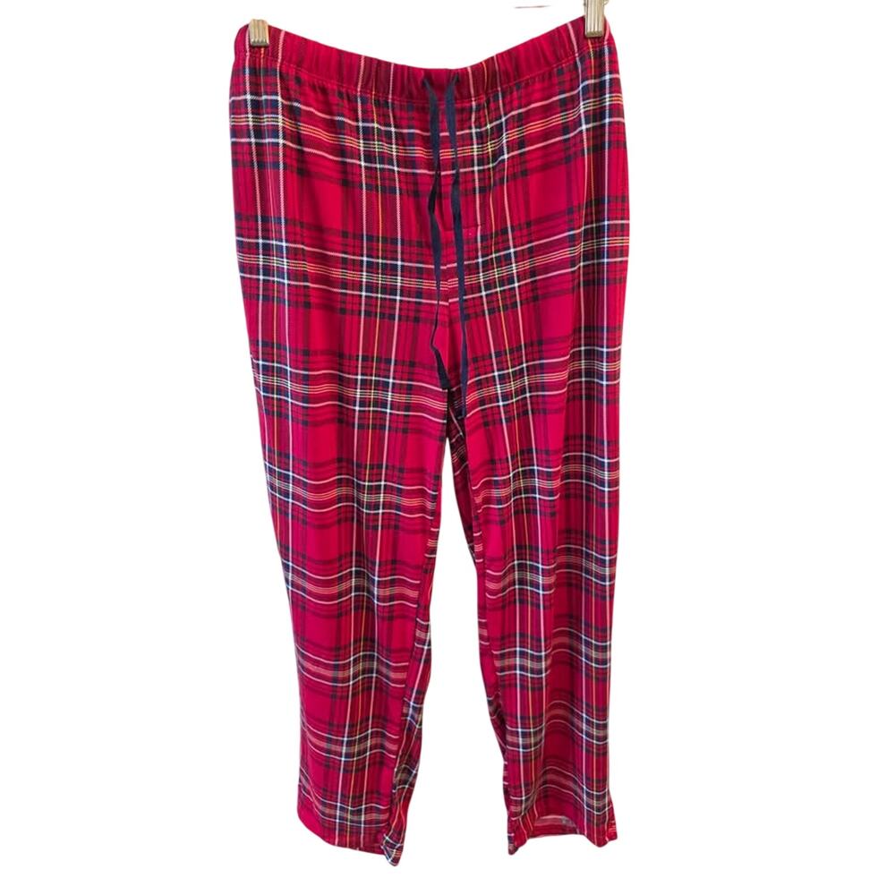 NWOT Member's Mark Men's Red Plaid Pajama Pants - Size Large